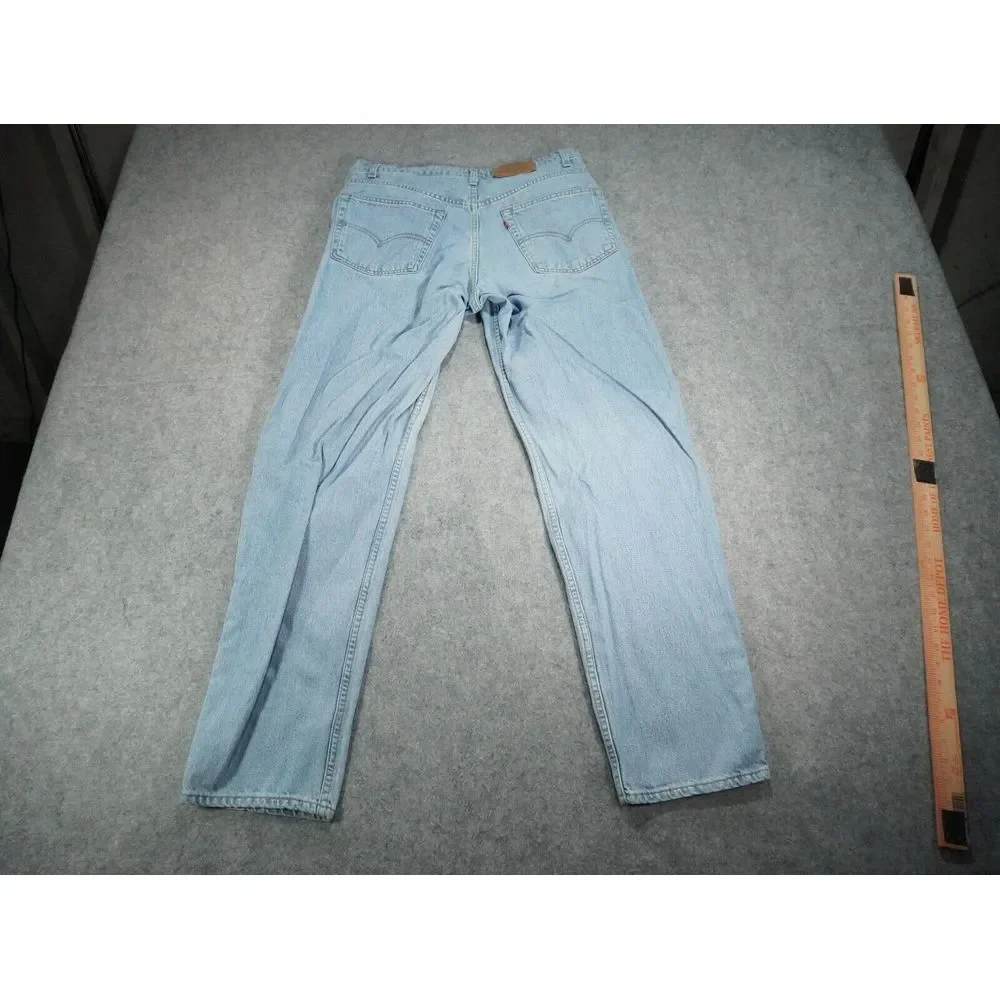 Vintage Levi's 550 Jeans Mens 38x34 Blue Denim Relaxed Straight Baggy Grunge 90s